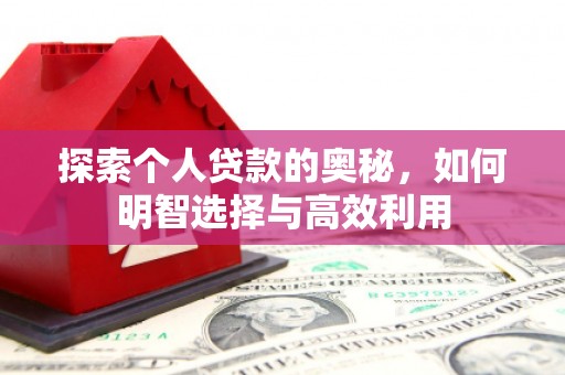 米林探索个人贷款的奥秘，如何明智选择与高效利用
