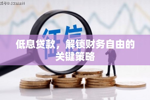 米林低息贷款，解锁财务自由的关键策略