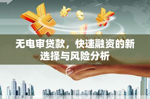 米林无电审贷款，快速融资的新选择与风险分析