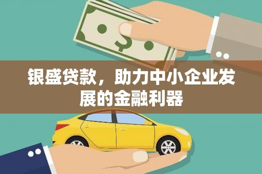 米林银盛贷款，助力中小企业发展的金融利器