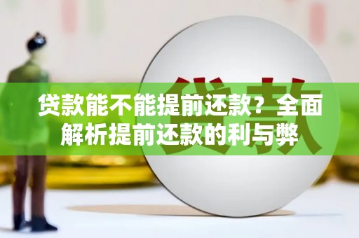 米林贷款能不能提前还款？全面解析提前还款的利与弊