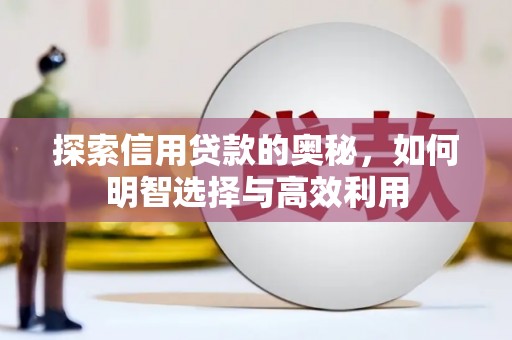 米林探索信用贷款的奥秘，如何明智选择与高效利用