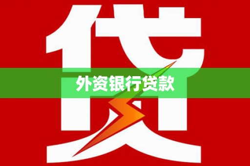 米林外资银行贷款